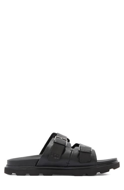 Ugg ® Capitola Buckle Slide Sandal In Black
