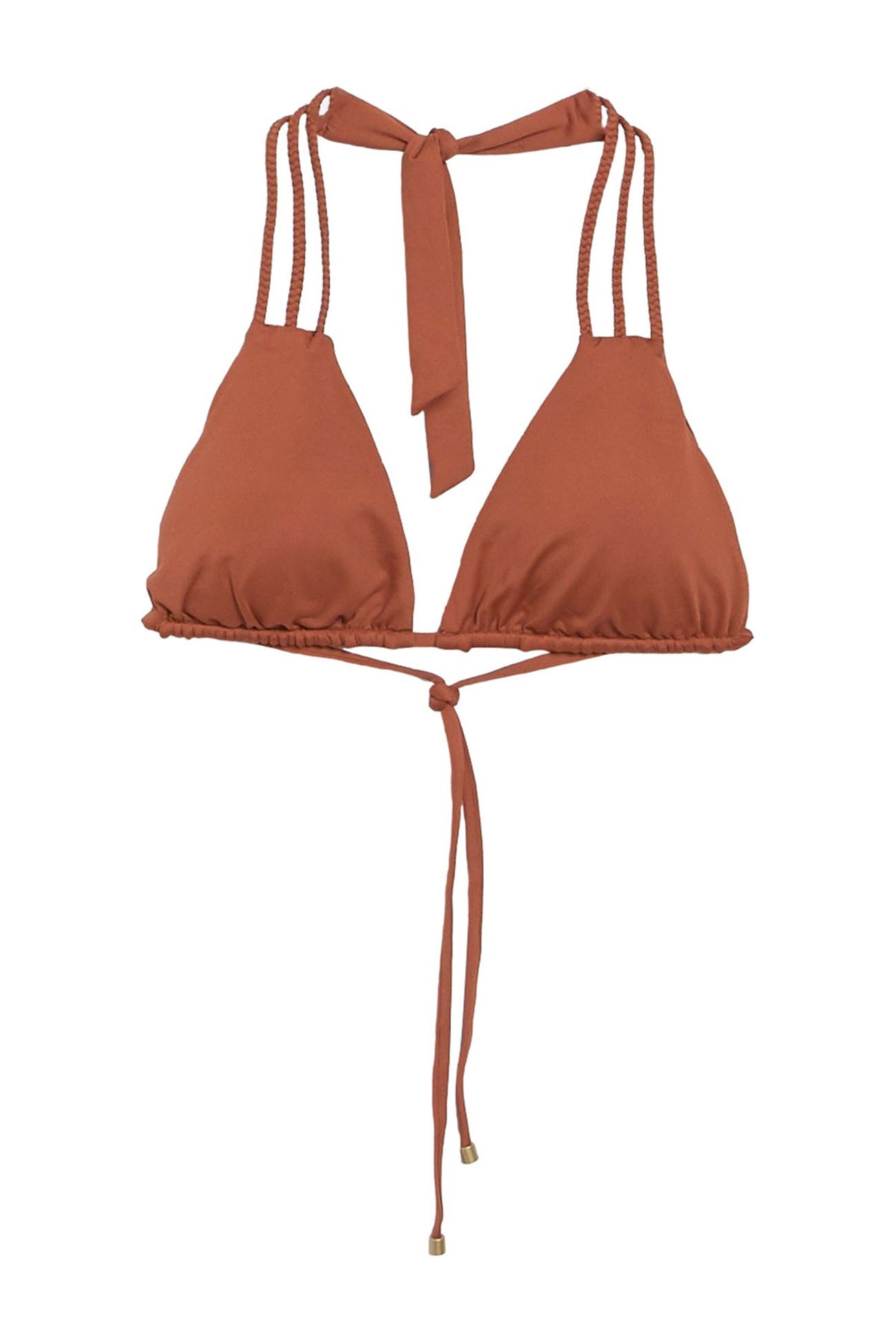 Vitamin A Braided Halter Bikini Top Nordstrom Rack