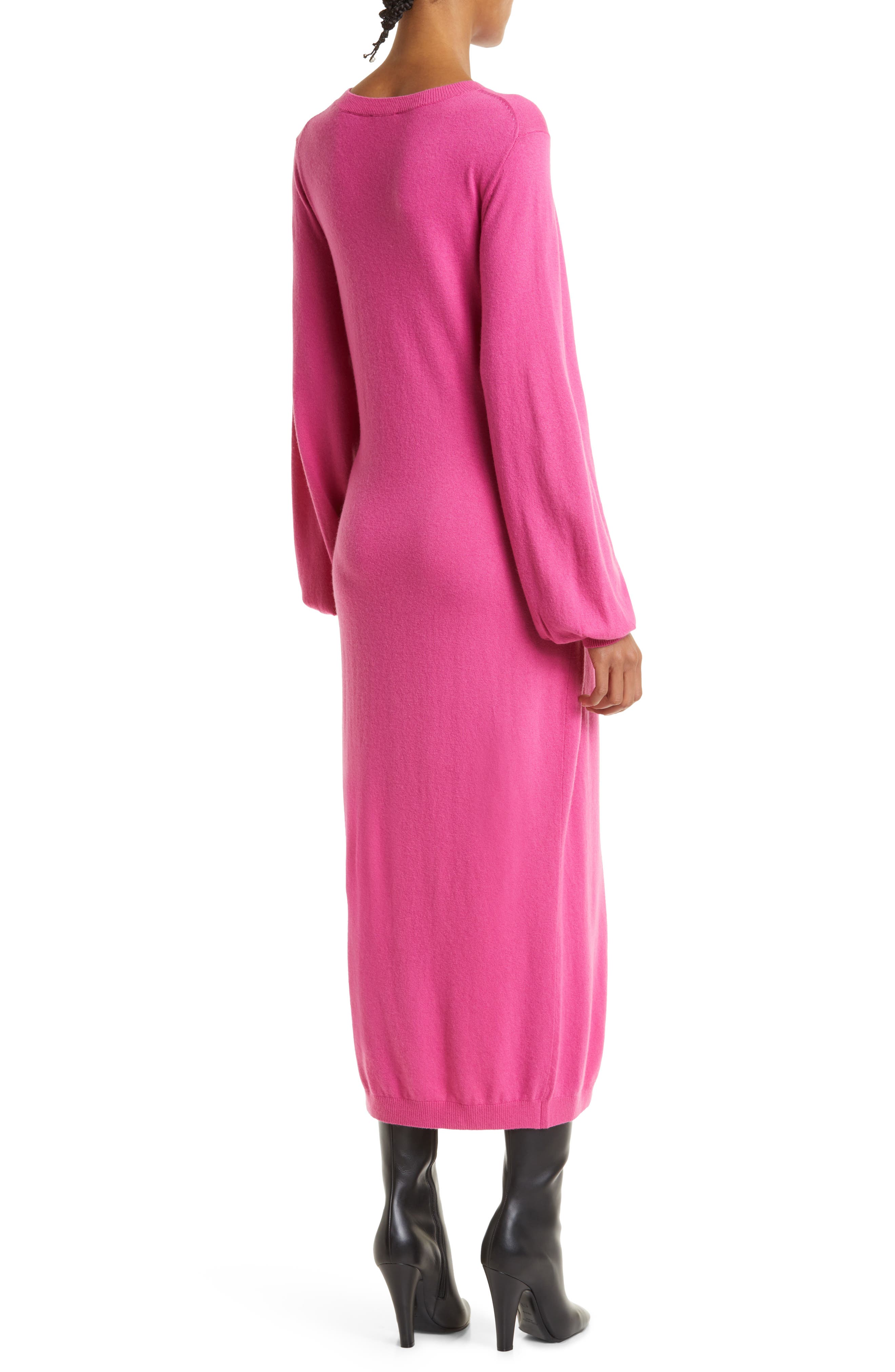 Ted Baker London Essya Slouchy Long Sleeve Tie Waist Sweater