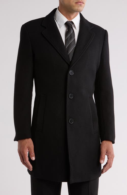 Braveman Tailored Wool Blend Jacket In Black