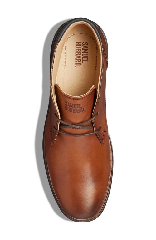 Samuel Hubbard Rafael Chukka Boot In Burnished Tan Leather