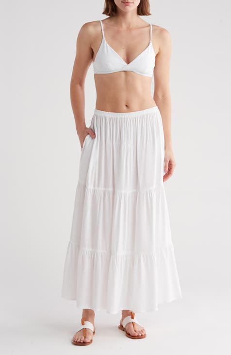 Tiered Cover-Up Skirt