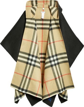 Burberry poncho deals nordstrom