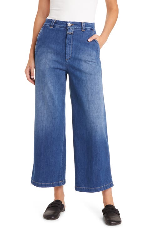 Women's Organic Denim Culottes Pant by See By Chloe