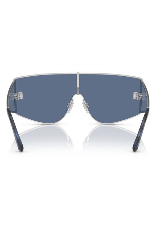 Shop Dolce & Gabbana Dolce&gabbana Shield Sunglasses In Silver