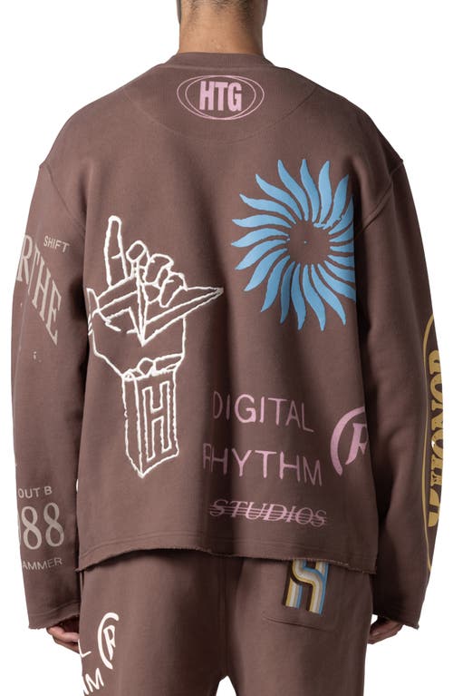 HONOR THE GIFT HONOR THE GIFT STUDIO OVERSIZE GRAPHIC SWEATSHIRT 