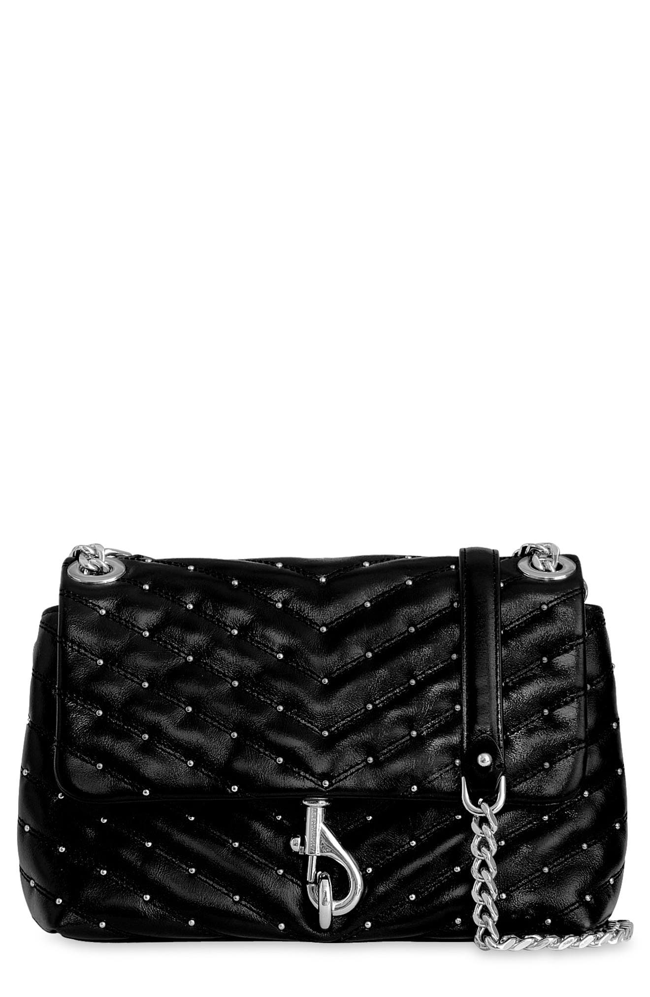 black studded bag