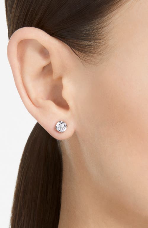 Swarovski Silver-tone Constella Crystal Stud Earrings In Metallic