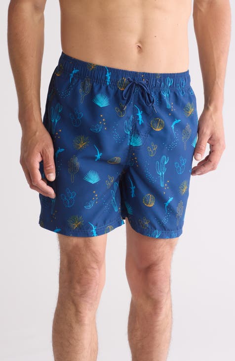 Print Swim Trunks