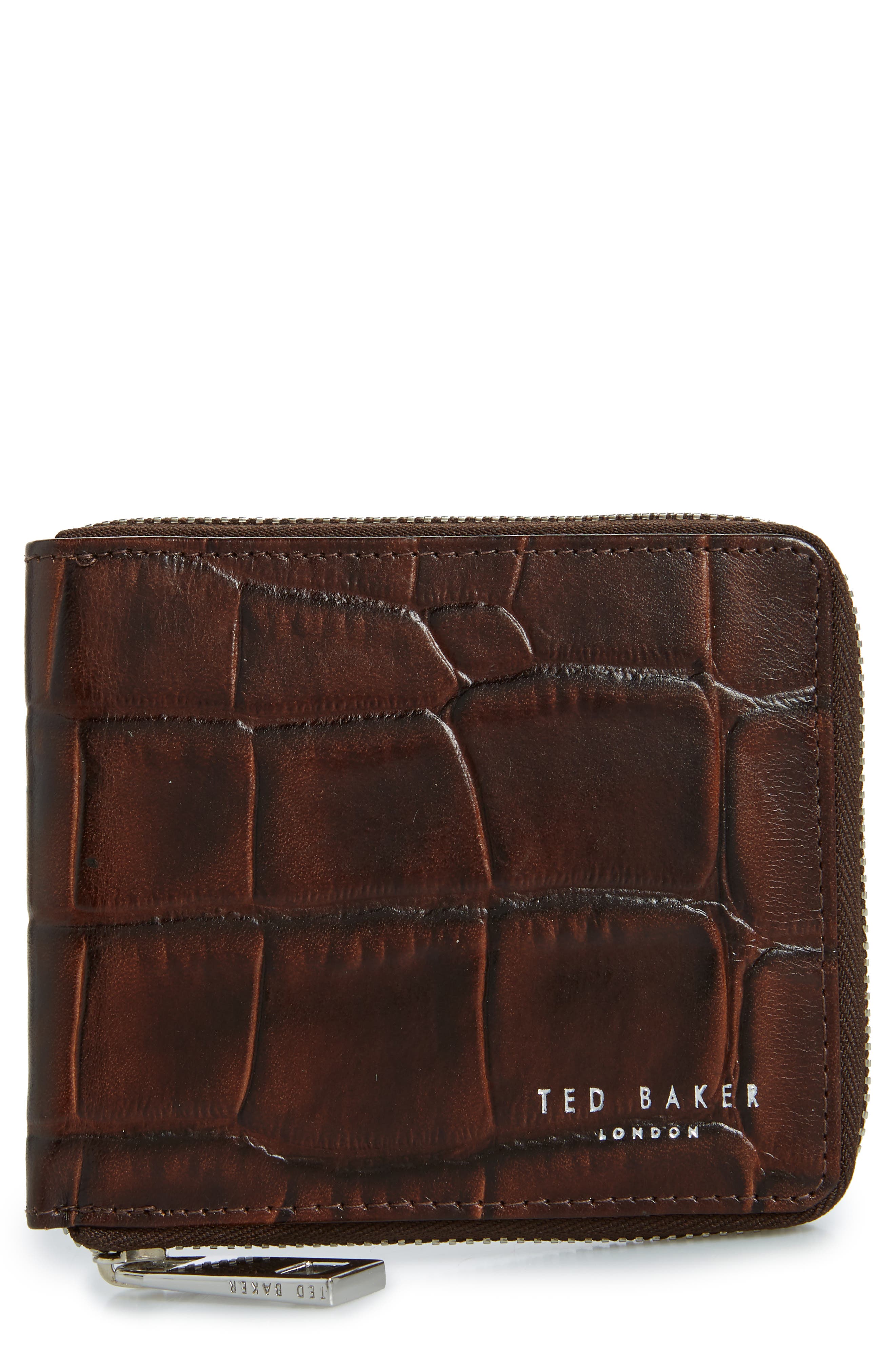 ted baker croc wallet