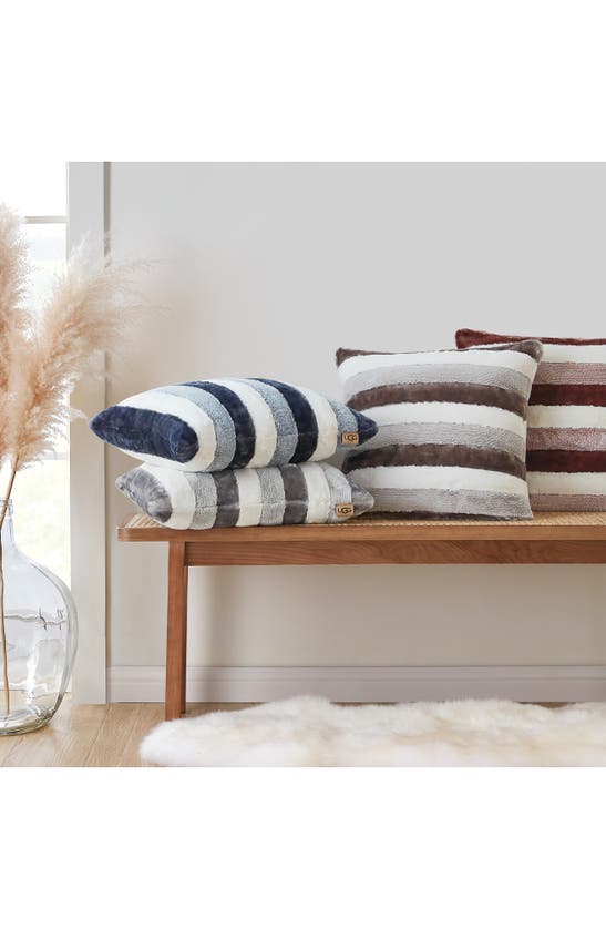 Shop Ugg Breton Accent Pillow In Firewood