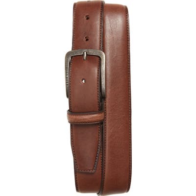 Boss Jor-Ce Leather Belt, Dark Brown