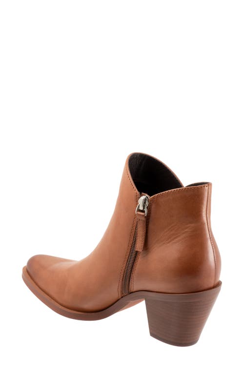 Shop Eos Footwear Ellie Bootie In Brandy