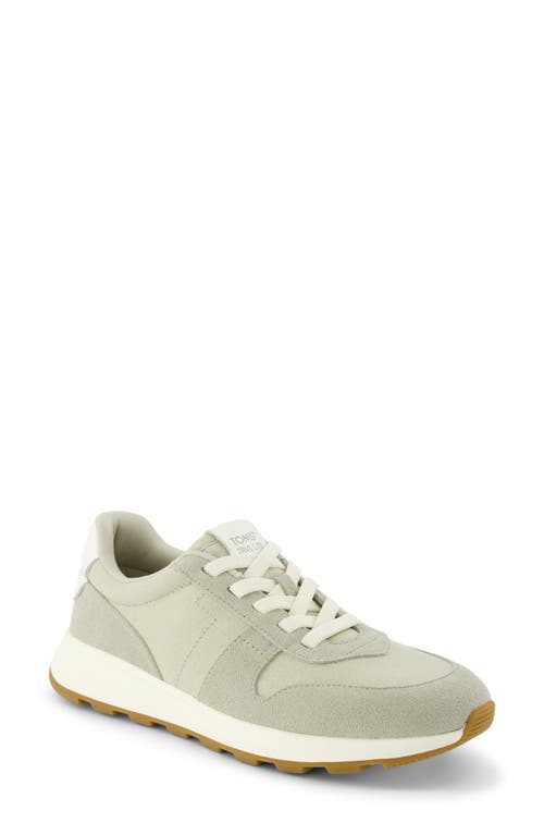 Shop Toms Trvl Lite Retro Sneaker In Green