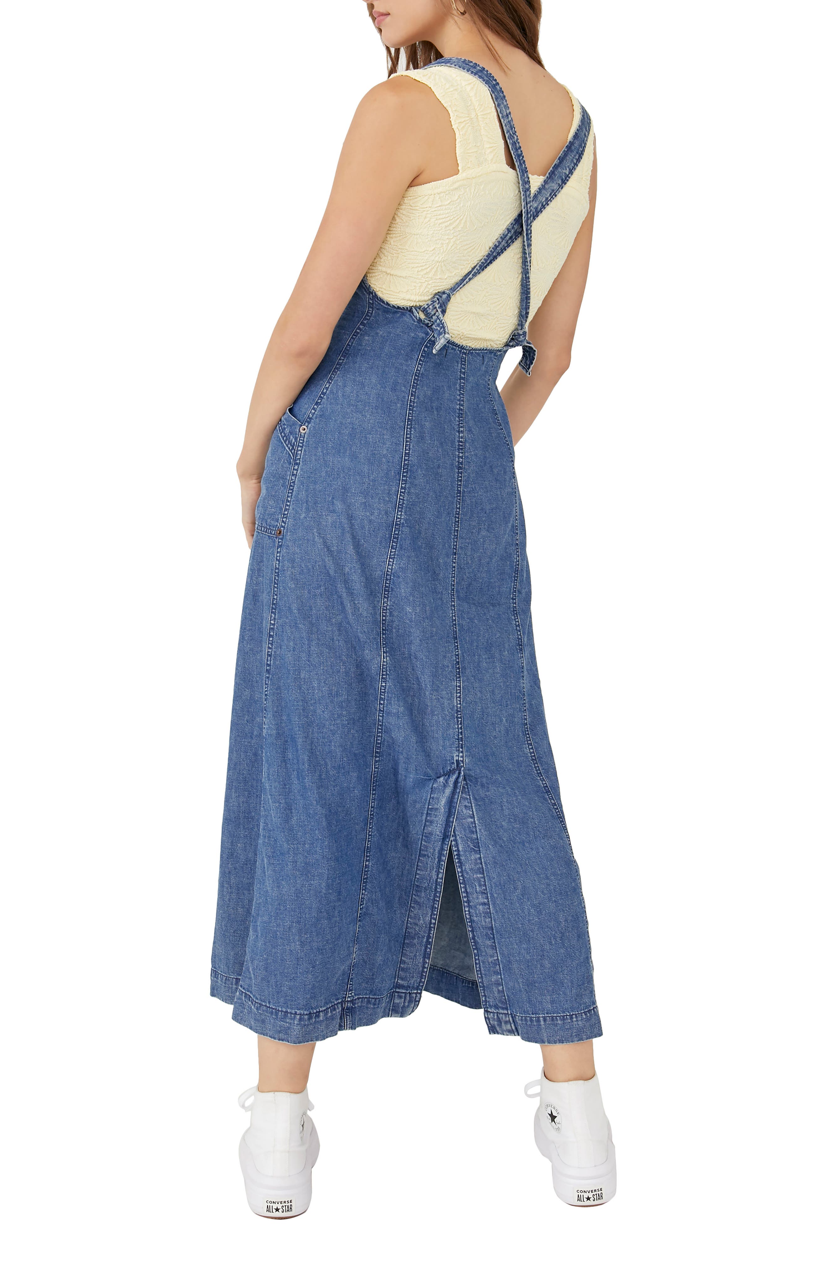 Free People Women's Time After Time Denim Dress