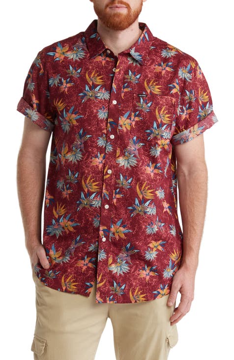 Warbler Printed Regular Fit Shirt