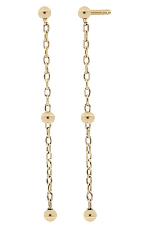 Bony Levy 14K Gold Bead Drop Earrings in 14K Yellow Gold at Nordstrom