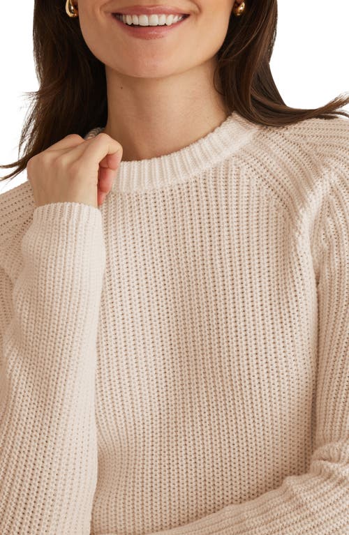 Shop 525 Jane Cotton Sweater In Wheat