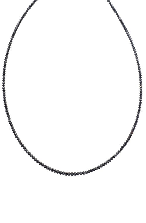 Sethi Couture Black Diamond Beaded Necklace at Nordstrom