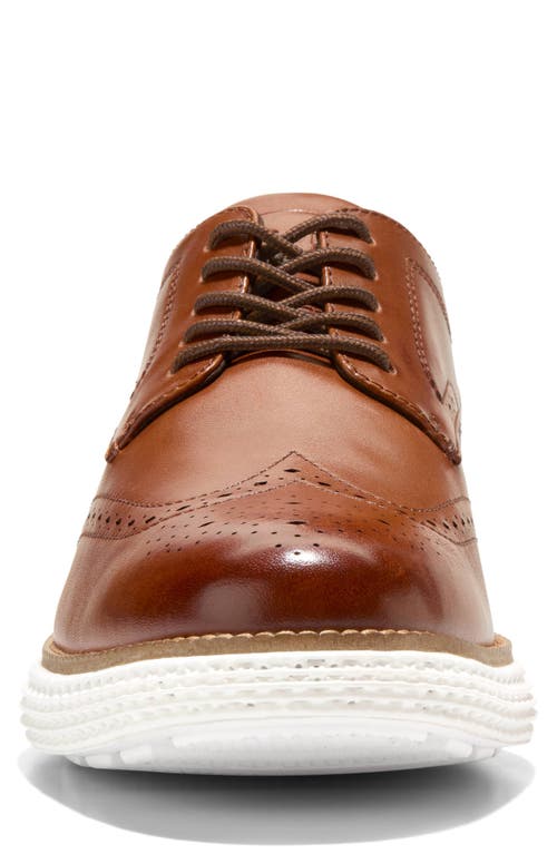 Shop Cole Haan Original Grand 2.0 Wingtip Oxford In British Tan