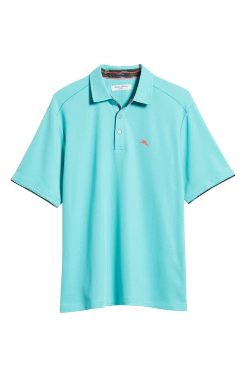 Shop Tommy Bahama Neon Shores Five O'clock Polo In Blue Freeze