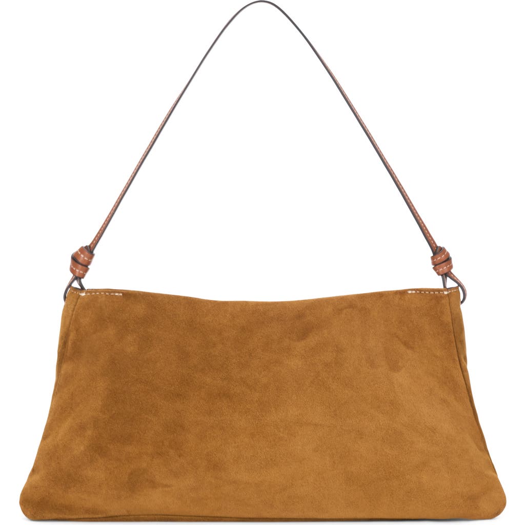 Staud Tan Wally Shoulder Bag In Tan