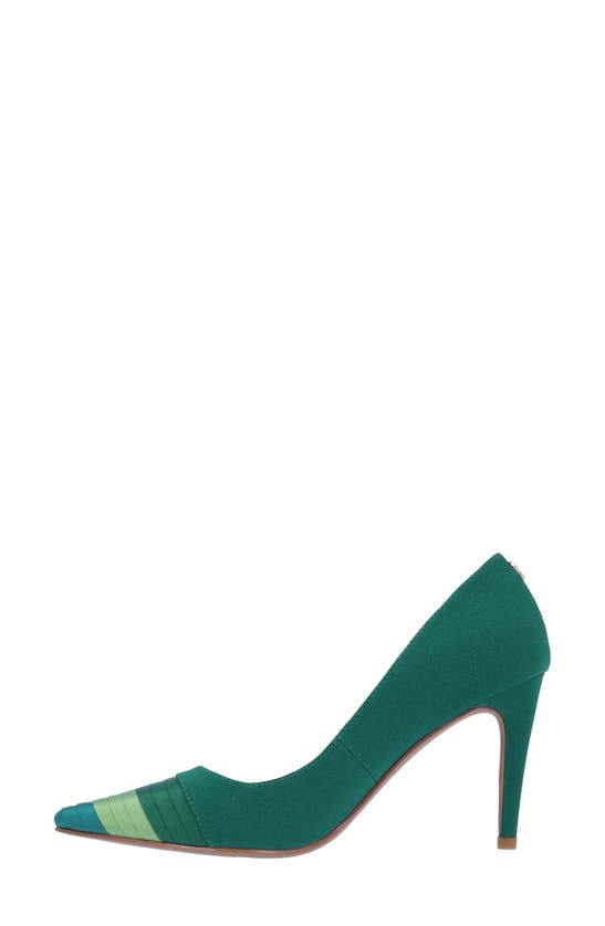 Shop J. Reneé Garbina Pointed Toe Pump In Emerald