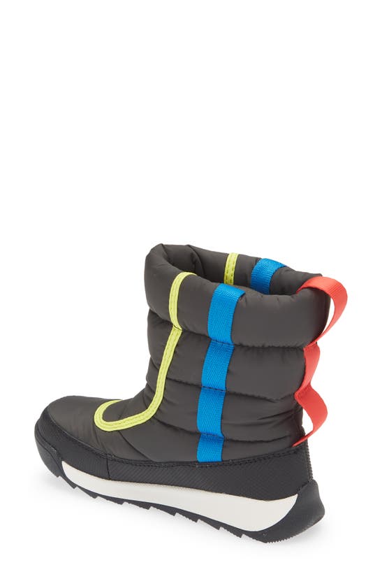 Shop Sorel Whitney Ii Puffy Waterproof Boot In Jet/ Black