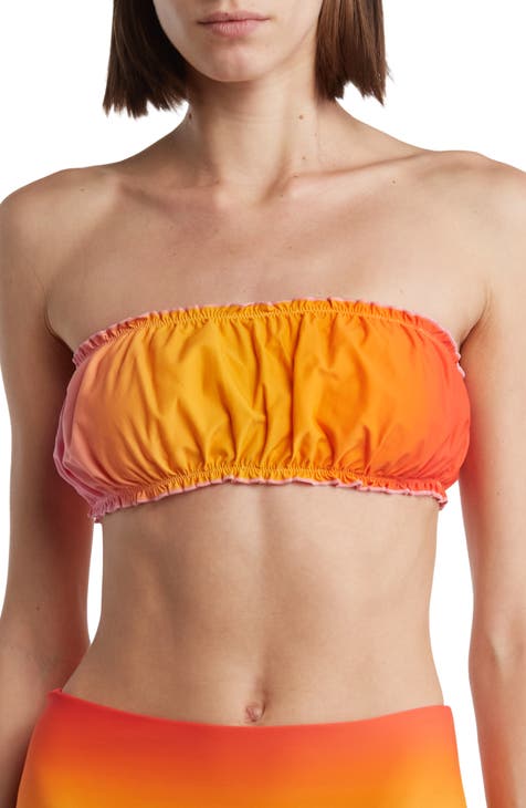 Scrunchie Bandeau Bikini Top