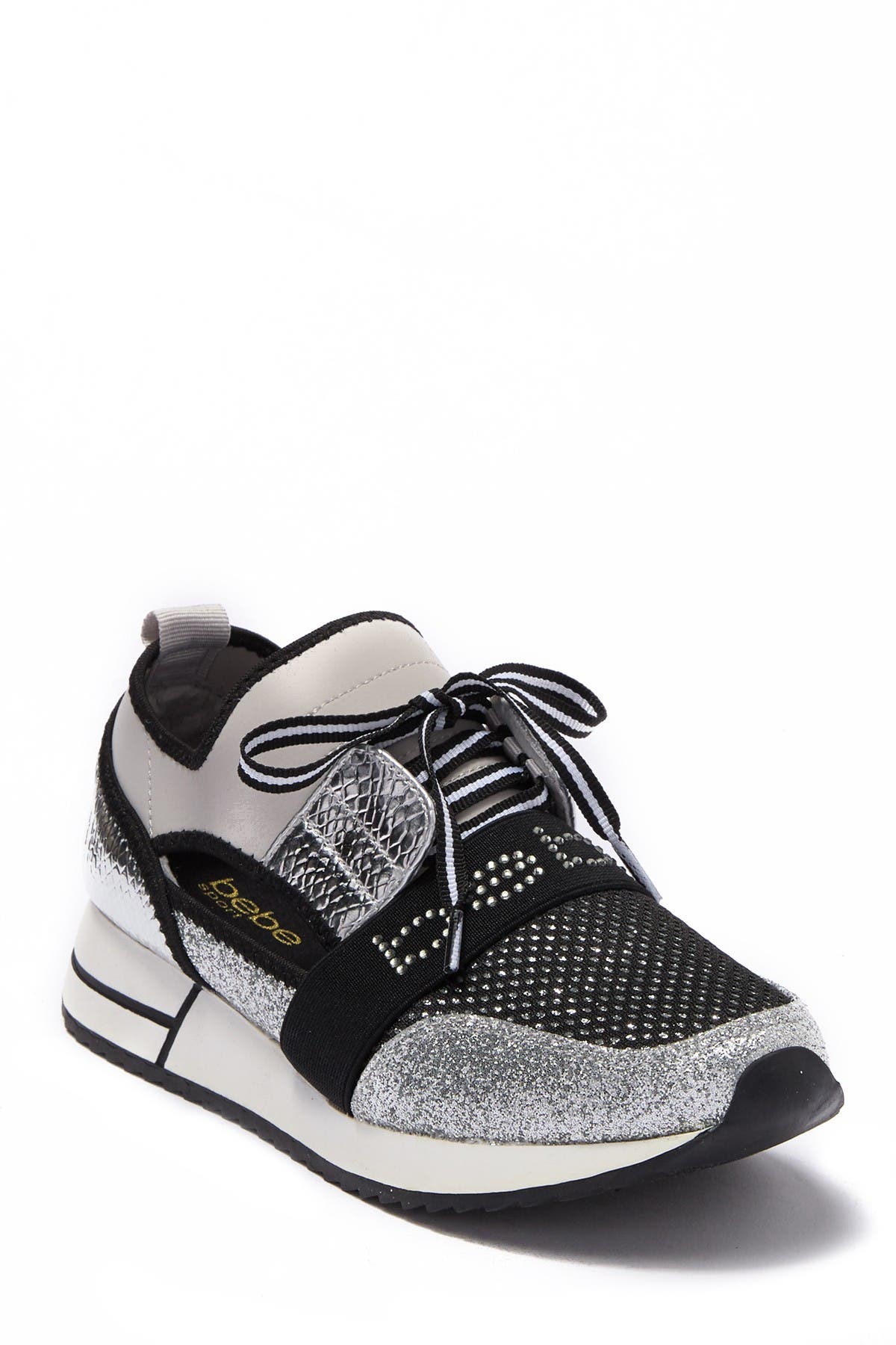 bebe brienna womens casual sneakers