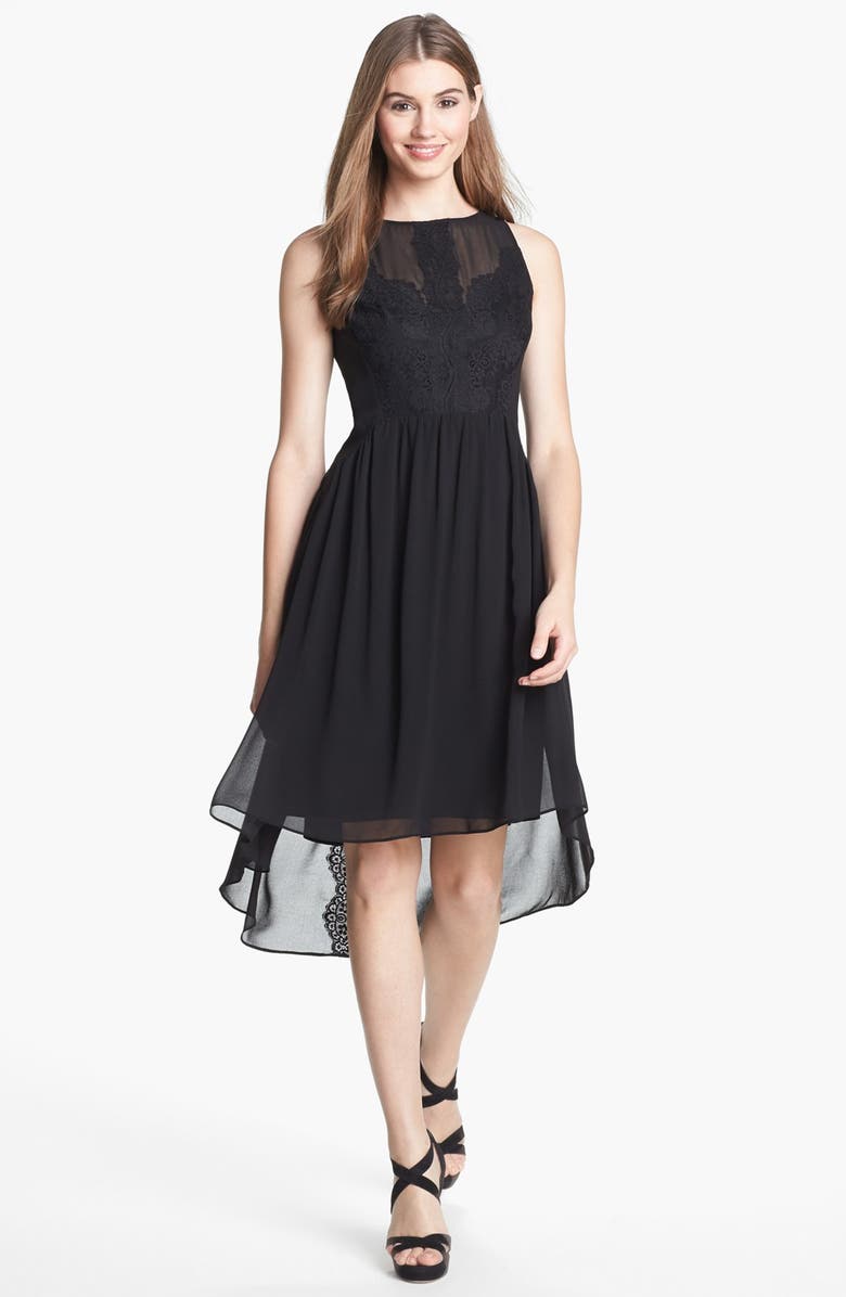 Vince Camuto High/Low Chiffon Dress | Nordstrom