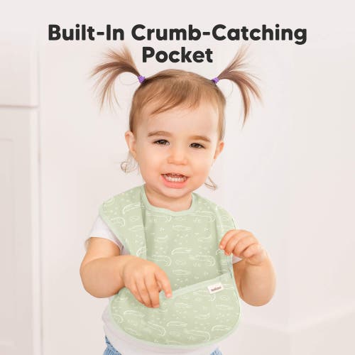 Keababies 3-pack Presto Waterproof Bibs In Wilderness