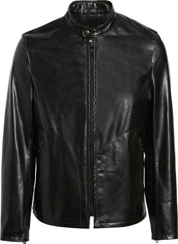 Unlined cafe racer outlet jacket