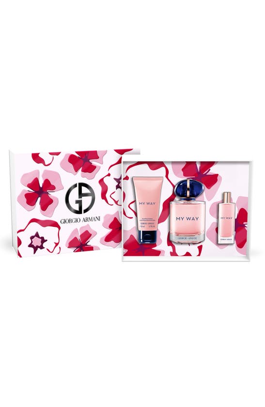 Shop Emporio Armani My Way Eau De Parfum Gift Set (limited Edition) $213 Value