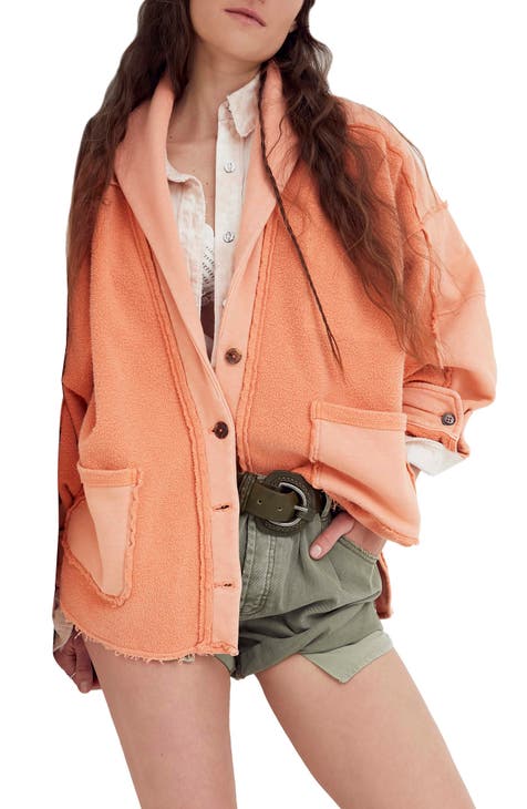 Women S Orange Coats Jackets Nordstrom, Orange Winter Coat Ladies