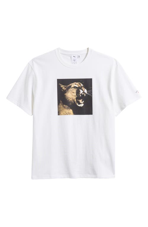 x Noah Puma Cotton Graphic T-Shirt in Puma White 