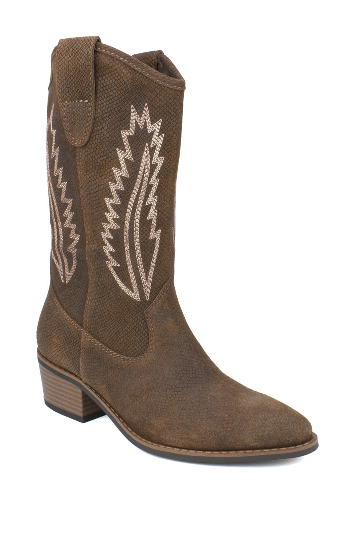 Caraway Leather Western Cowboy Boot 