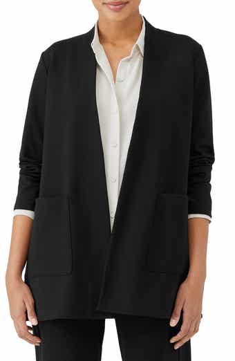 Eileen fisher velvet jacket 2025 sale
