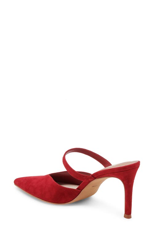 Shop Dolce Vita Kanika Pointed Toe Pump In Crimson Suede