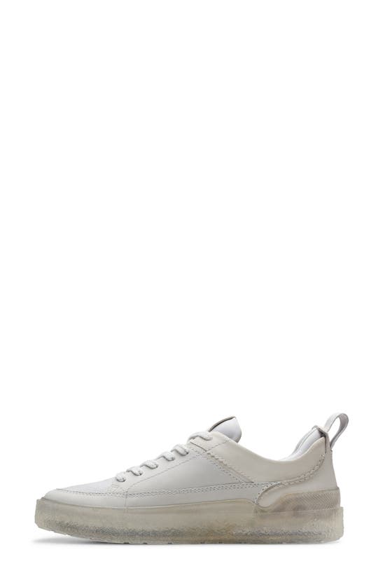 Shop Clarks (r) Somerset Lace Sneaker In Off White Nubuck