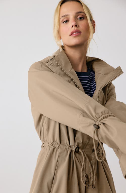 Shop Lole Piper Waterproof Oversize Rain Jacket In Carmel