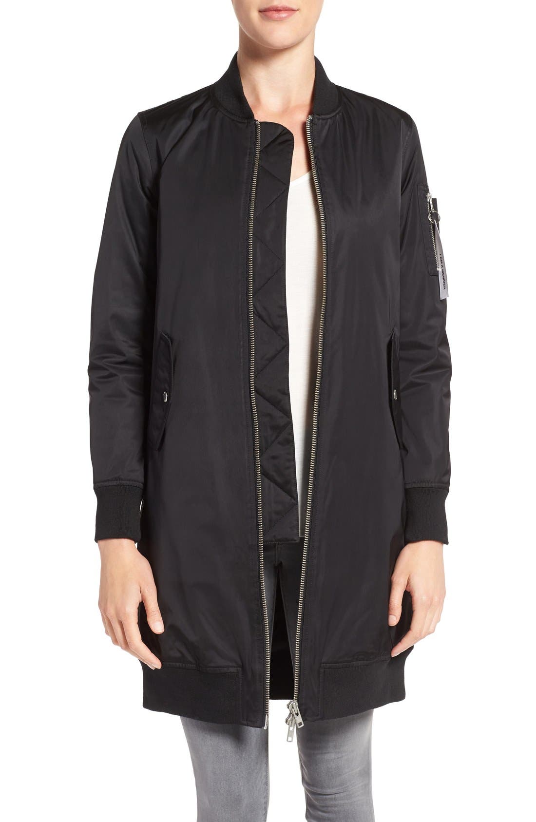 Members Only MA1 Long Bomber Jacket Nordstrom