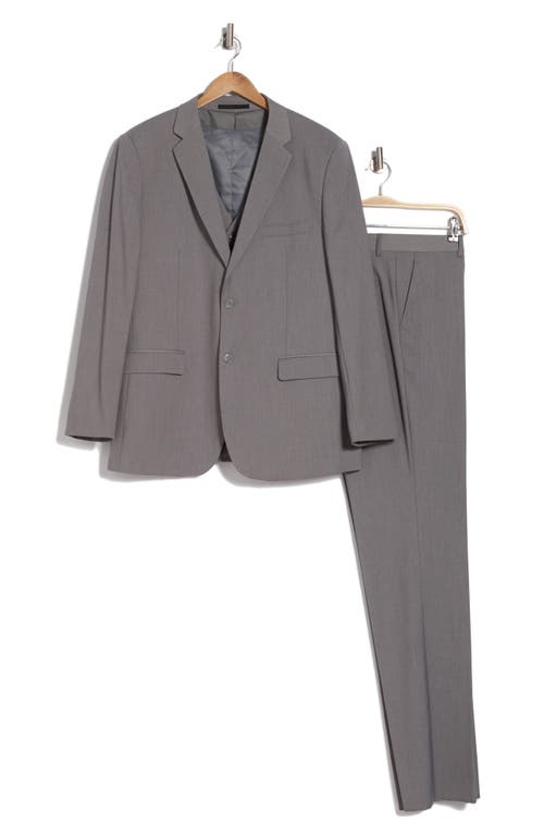 Braveman Classic Fit 3-piece Suit In Grey