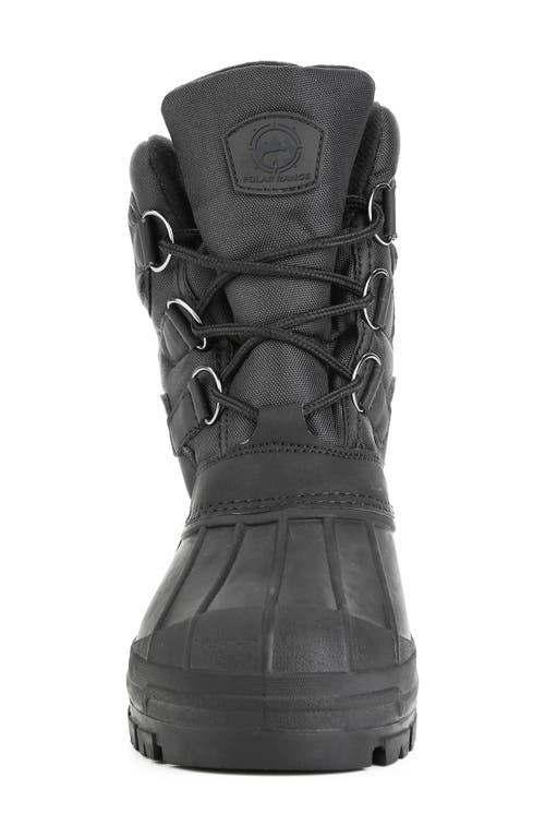 Polar Range Men's Snow Boots In Black