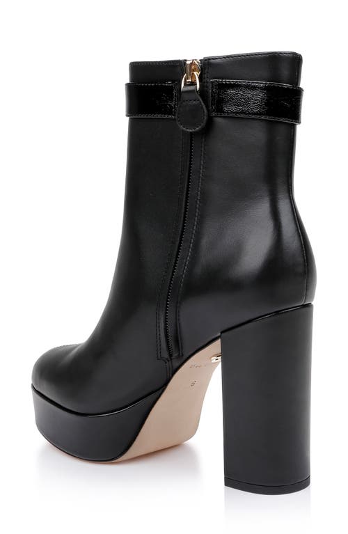 Dee Ocleppo Mel Platform Boot In Black Leather