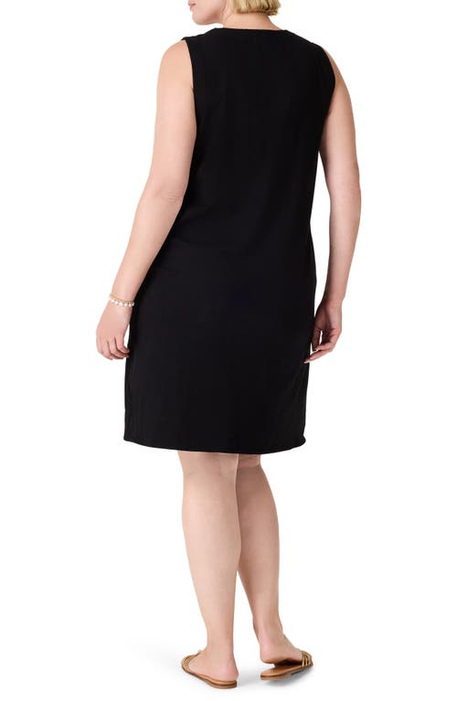 NZT BY NIC+ZOE NZT BY NIC+ZOE SLEEVELESS V-NECK SHIFT DRESS 