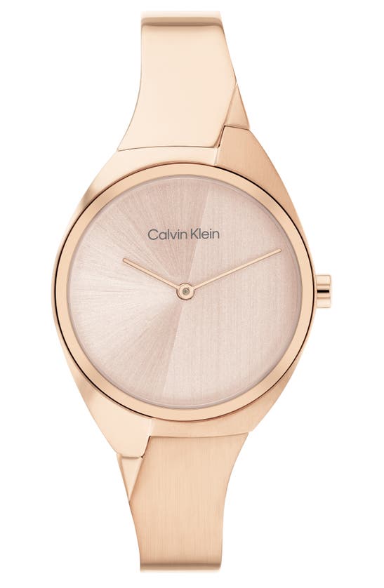 Calvin Klein Women's 2-hand Carnation Gold-tone Stainless Steel Bangle Watch 30mm Women's Shoes | ModeSens Calvin Klein Women's 2-hand Carnation Gold-tone Stainless Steel Bangle Watch 30mm Women's Shoes | ModeSens
