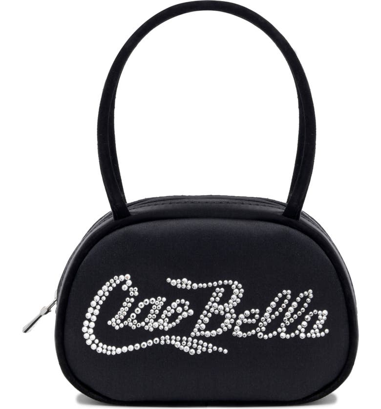 Amina Muaddi Ciao Bella Crystal Embellished Top Handle Bag | Nordstrom