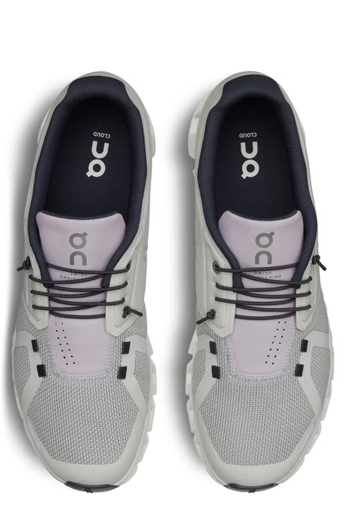 Shop On Cloud 5 Combo Running Sneaker In Ice/glacier