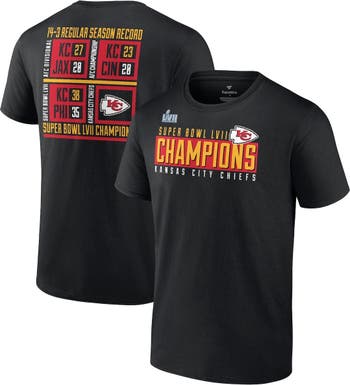 Women's Kansas City Chiefs Fanatics Branded Red Super Bowl LVII Champions  Lace-Up Long Sleeve T-Shirt